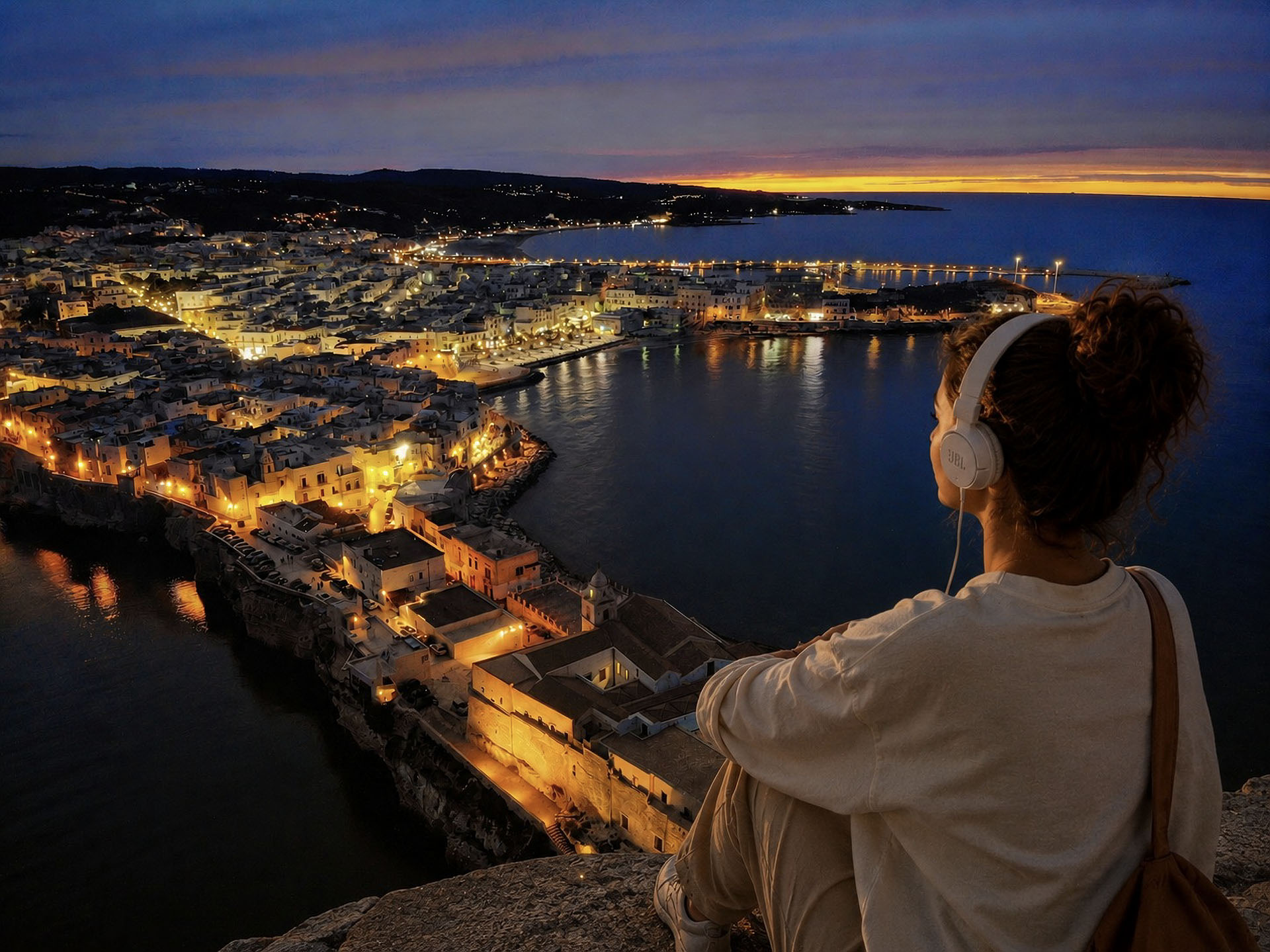 Gargano, promontorio sul mare Adriatico