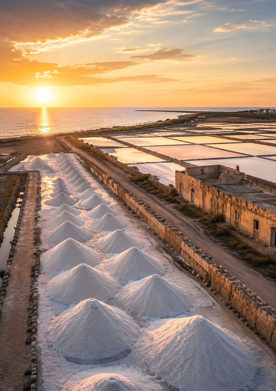 Saline di Margherita di Savoia, fenicotteri rosa