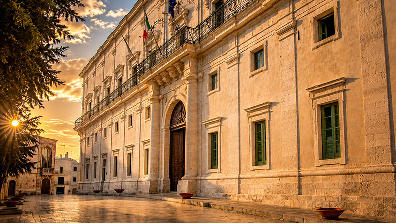Palazzo Ducale di Martina Franca, cortile barocco