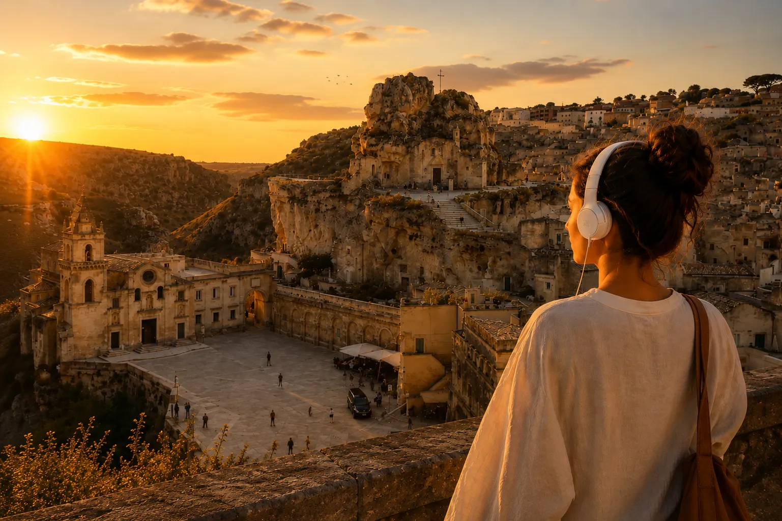 Matera, i Sassi visti dall'alto